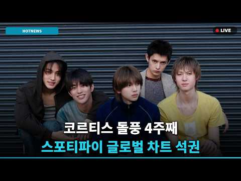 [충격] 코르티스, 스포티파이 4주 역대급 흥행! 난리난 이유는?