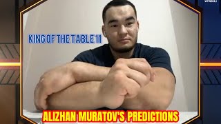 Alizhan Muratov’s analysis and predictions on King of the Table 11 supermatches