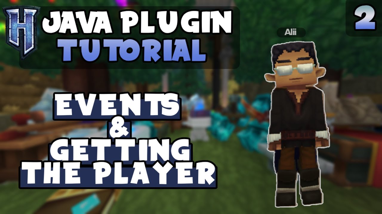 Getting the Player from Events | Hytale Java Modding (#2)