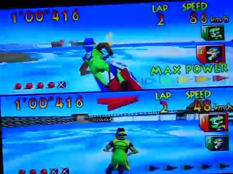 Wave Race 64 2-Player Gameplay & Commentary