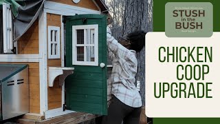 Chicken Coop Glow Up | The Chickens Finally Move In + Potting Up Seedlings
