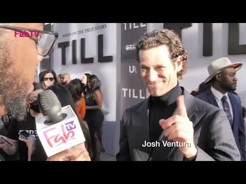 Josh Ventura arrives at the "TILL" premiere in Beverly Hills