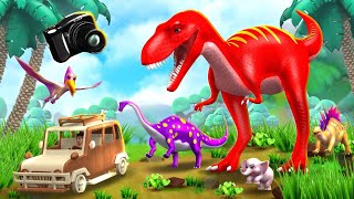 Jurassic Safari Escape Adventure: Dinosaur Attacks Jungles Man | Jurassic Land Adventures