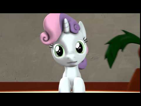 Sweetie Belle Sends a Message To Frosty