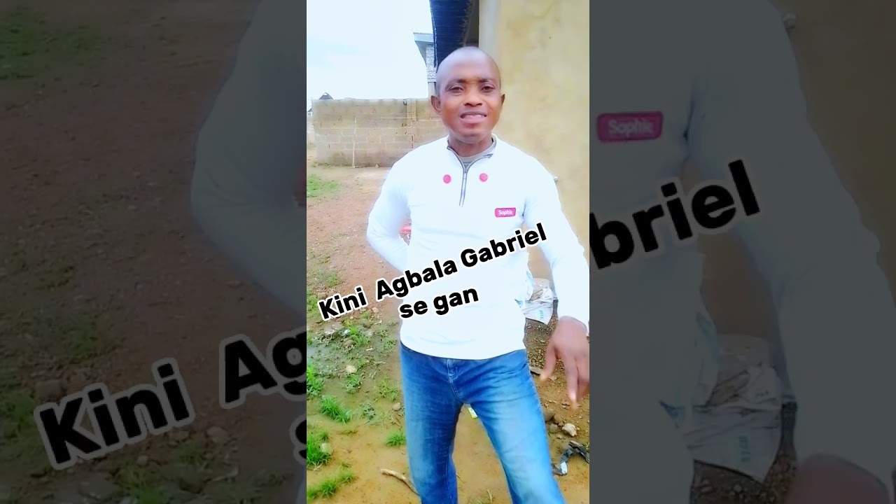 Hmmmmmmm , Agbala Gabriel 💪