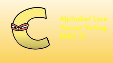 Alphabet Lore Viewer Voting Part 3!