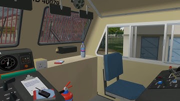 MSTS/Open Rails WDP-4B  Fully Animated 3D Cab
