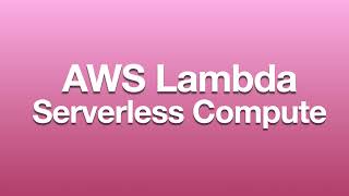 AWS Lambda Tutorial for Beginners | Create Your First Serverless Function