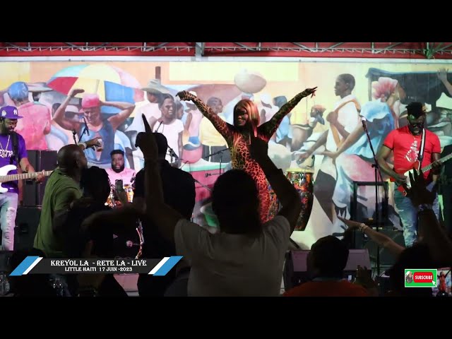 Rutshelle  - Rete la - LIVE   #littlehaiti  16 juin -2023 class=