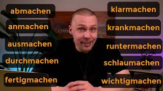 Sprich wie ein Deutscher! Umgangssprache Teil 2 - Verben mit machen (B1(B2/C1)