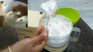 5 min. Whip Cream in Food Processor / How to make perfect whip cream in food processor