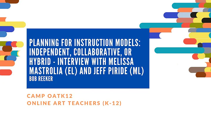 11. CAMP OATK12:Planning for Instruction Models: Independent, Collaborative, or a Hybrid
