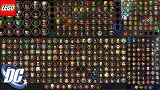 ВСЕ персонажи DC в видеоиграх Lego (2008 - 2017) Включая все DLC
