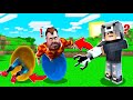 SAKALLI KOMŞUYU PORTAL SİLAHIYLA TROLLEDİM! 😱 - Minecraft