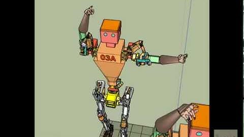 PistonRobot - Making a video of Robot Arm Rotation Part 02