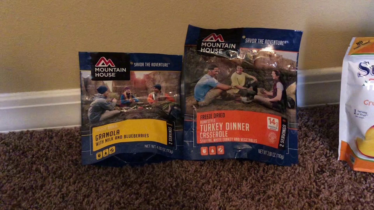 Freeze Dried Food. Pros and Cons YouTube