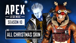 All Christmas Thematic Event Skins So Far Apex Legends Season 10 Youtube All Christmas Thematic Event Skins So Far Apex Legends Season 10 Youtube