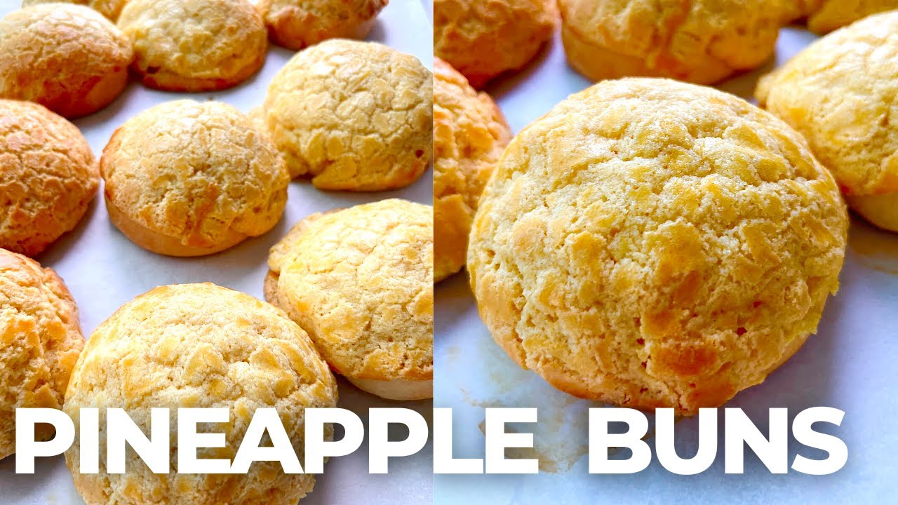 Cantonese Pineapple Bun Recipe 菠蘿包 (Bolo Bao)🍍 YouTube