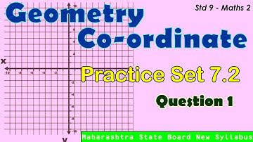 P. S. 7.2 - Q 1 - Co-ordinate Geometry - Lesson 7 Class 9th Maharashtra State Board New Syllabus