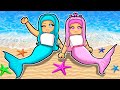 We Became MERMAIDS In Roblox...