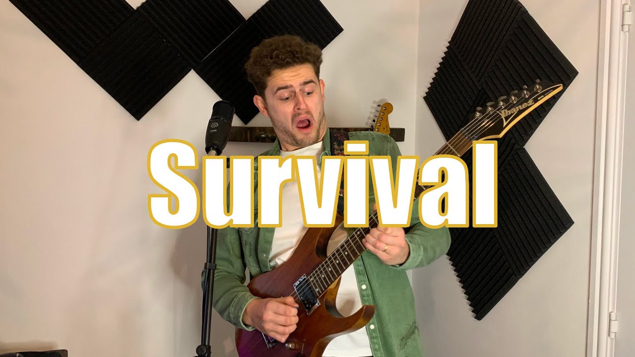 Muse - Survival | Electric Guitar and Vocals cover
