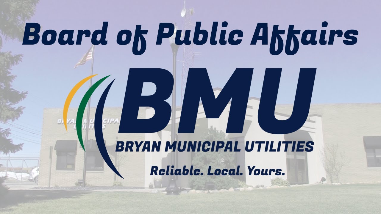 Bryan Board of Public Affairs - Bryan, Ohio - 12/16/2025