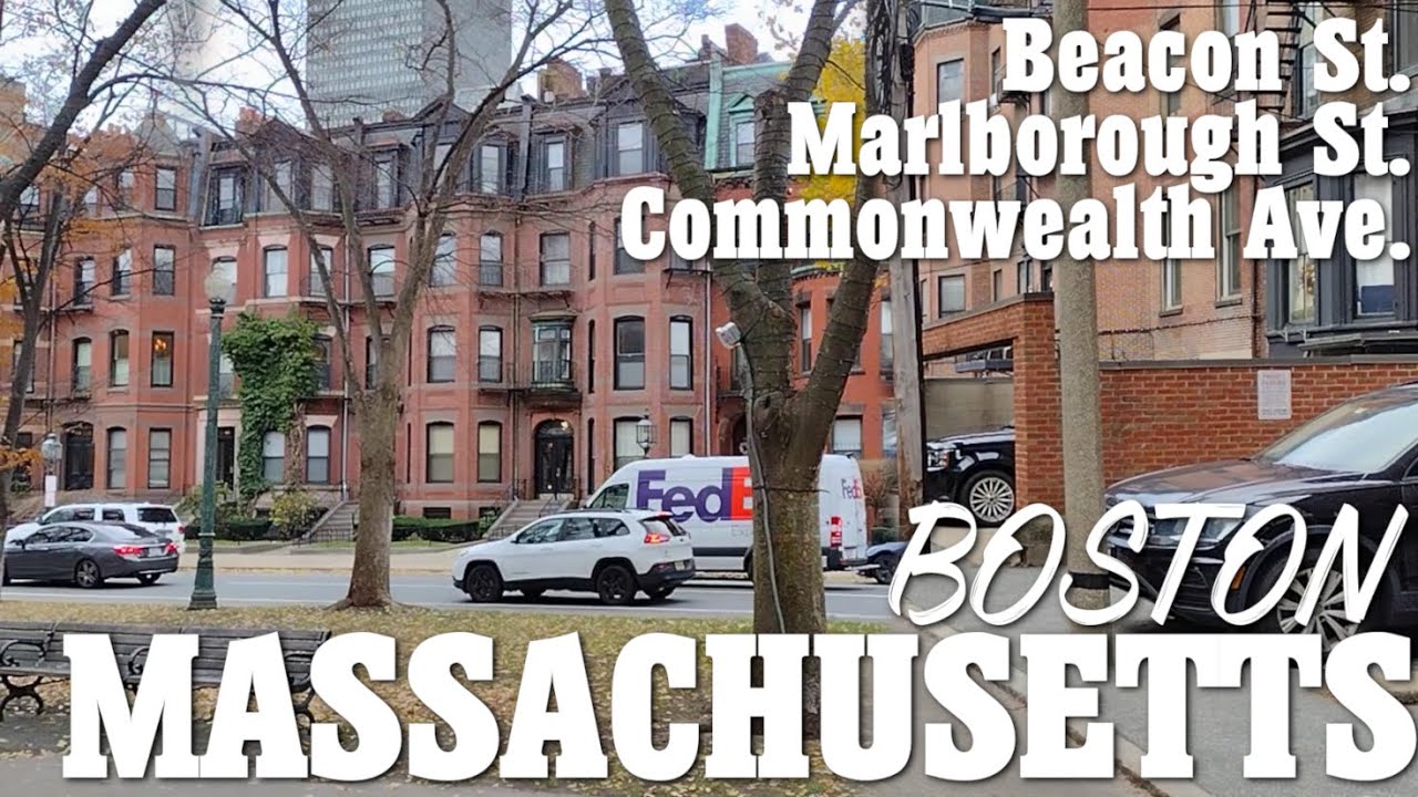 Exploring the Brownstones of Back Bay, Boston, MA December 6, 2022 🏠🏙