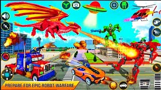 Dragon robot game, robot car games, robot transformer games#games #viral #games #gaming #gta  screenshot 1