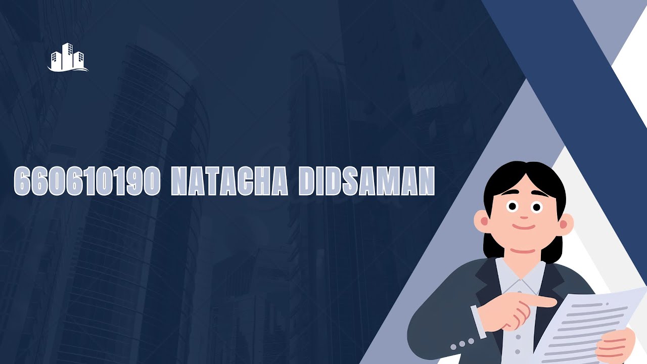 Natacha Didsaman 660610190