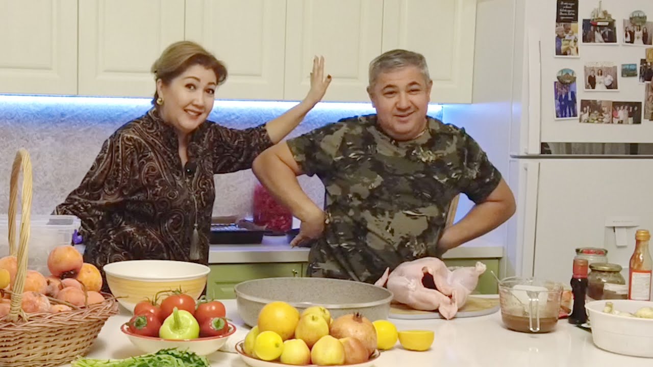 На дачной кухне у равшана