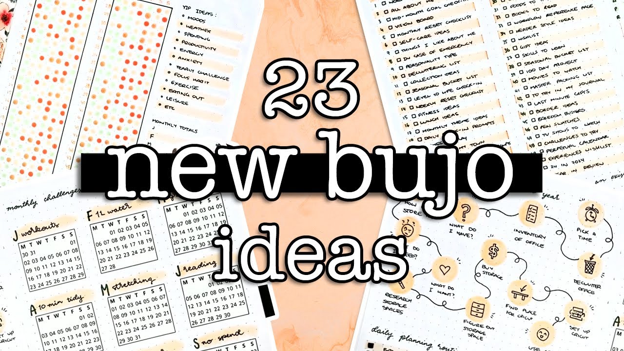 23 NEW bullet journal ideas for your 2024 setup 💜 