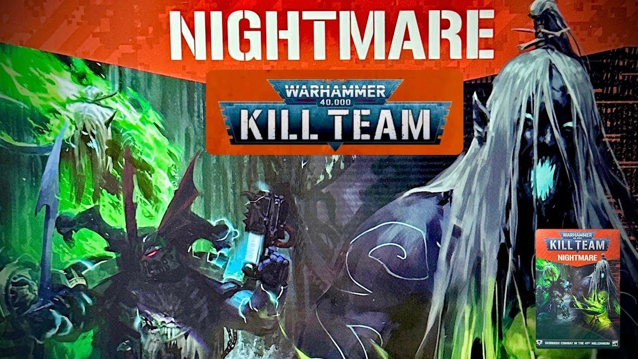 Unboxing Warhammer 40k Kill Team NIGHTMARE - Night Lords vs Mandrakes ...