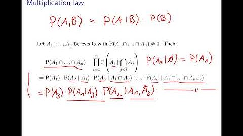 01 Probability Theory, pt  2/7   Basic Properties