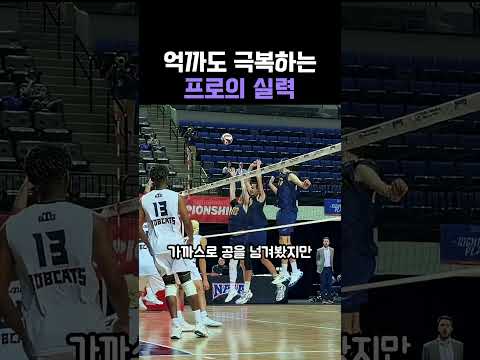 억까도 극복하는 프로의 실력 #<strong>배구</strong>