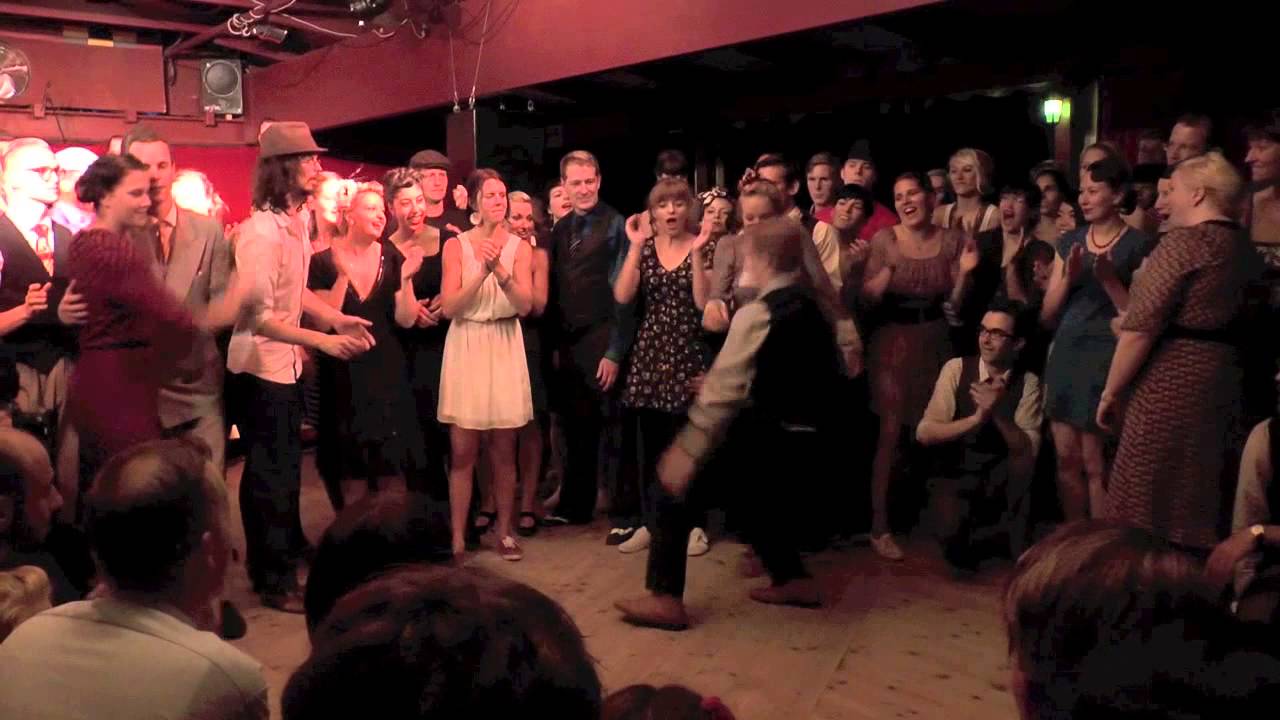 Lindy Hop Jam at Herrang dance camp 2014