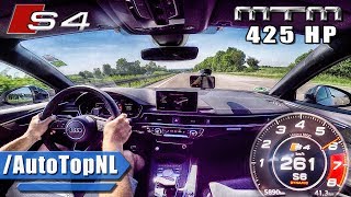 425HP Audi S4 B9 MTM Autobahn FAST! ACCELERATION by AutoTopNL