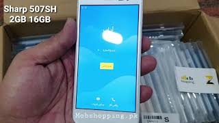 Sharp Aquos 507SH 2GB RAM 16GB ROM