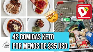 🤩MENÚ SEMANAL DIETA KETO ECONÓMICO | 7 DÍAS DE RECETAS KETO LOW COST D1 | Manu Echeverri