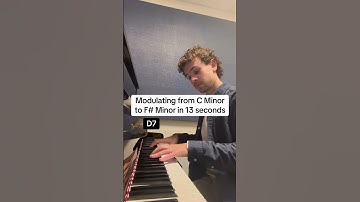 Modulating from C Minor to F# Minor in 13 seconds (improv)
