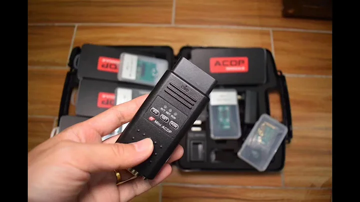 connect ACDP device to laptop with PC bluetooth adapter