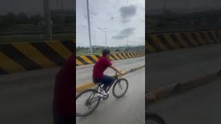 Cyclist Collision Causes Girl To Fall Over