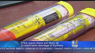FDA Warns Of Short-Term EpiPen Shortage