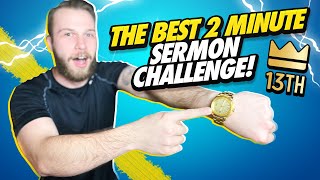 The Armor of God - Michael Jerez The Two Minute Sermon Challenge