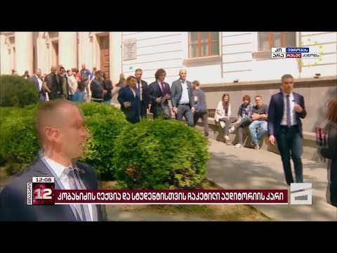 სტუდენტი კობახიძის ლექციაზე ევროკავშირისა და საქართველოს დროშებით მივიდა,ის უნივერსიტეტში არ შეუშვეს