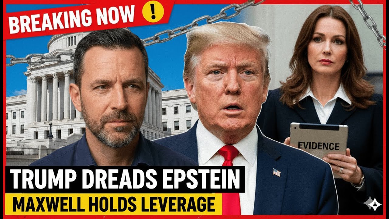 Trump Dreads Epstein Release — DOJ Stalls as Ghislaine Maxwell Holds Leverage  George Will