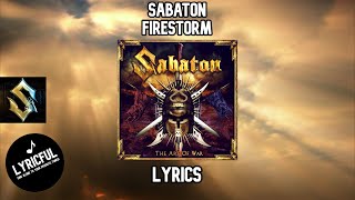 Sabaton - Firestorm | Lyrics | Lyricful