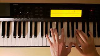 Abmaj9 - Piano Chords - How To Play