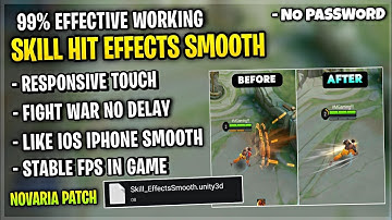 Updated Smooth Skill Hit Effects In Mobile Legends Work All Hero & Graphics - Patch Novaira