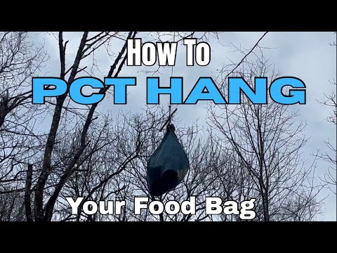How To Do A PCT Bear Bag/ Food Bag Hang