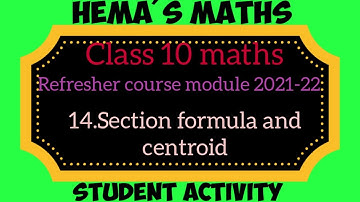 10th maths refresher course 2021 22 chapter 14 answer key